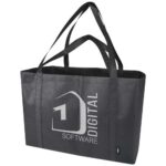Jumbo GRS recycled non-woven extra large tote bag 65L - Image 7