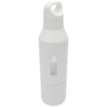 Odessy 600 ml RCS certified recycled stainless steel insulated bottle with 300 ml cup - Image 2