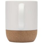 Billie 300 ml ceramic sublimation mug with cork details - Image 4