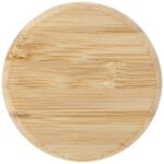 Porto 500 ml glass water bottle with silicone handle and bamboo lid - Image 25