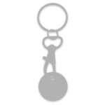 Rory keyring with trolley coin - Image 15