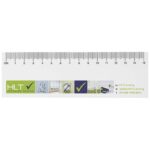 Sticky-Mate® recycled sticky notes with printed 15 cm ruler - Image 5