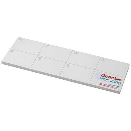 175984812787204 Sticky-Mate® recycled sticky notes with printed planner - Image 1
