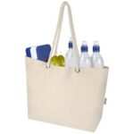 Florida 270 g/m² GRS recycled beach tote bag 18L - Image 20
