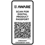 Crescent 500 g/m² Aware™ recycled crossbody bag - Image 5