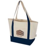 Sam 320 g/m² GRS recycled cotton tote bag - Image 9