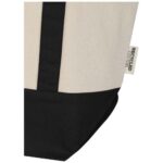 Sam 320 g/m² GRS recycled cotton tote bag - Image 20