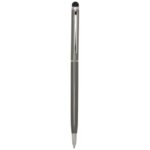 Ore aluminium ballpoint pen with stylus (blue ink)