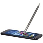 Ore aluminium ballpoint pen with stylus (blue ink) - Image 5