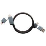 SCX.design C52 100W 4-in-1 rPET magnetic ultra fast charging cable - Image 3