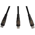 SCX.design C50 5-in-1 fast charging 100W/5A cable with digital display - Image 6