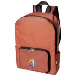 EcoFold RPET foldable backpack 15L - Image 10