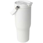 Bronx 900 ml RCS recycled stainless steel copper vacuum insulated tumbler with dual function lid