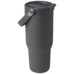 Bronx 900 ml RCS recycled stainless steel copper vacuum insulated tumbler with dual function lid - Image 23
