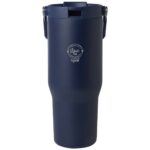 Bronx 900 ml RCS recycled stainless steel copper vacuum insulated tumbler with dual function lid - Image 17