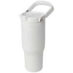 Bronx 900 ml RCS recycled stainless steel copper vacuum insulated tumbler with dual function lid - Image 7