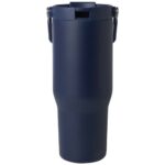 Bronx 900 ml RCS recycled stainless steel copper vacuum insulated tumbler with dual function lid - Image 18