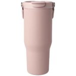 Bronx 900 ml RCS recycled stainless steel copper vacuum insulated tumbler with dual function lid - Image 12
