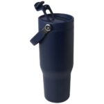 Bronx 900 ml RCS recycled stainless steel copper vacuum insulated tumbler with dual function lid - Image 21
