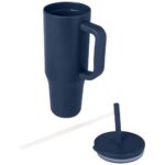 Brady 900 ml RCS certified insulated tumbler with silicone straw - Image 4