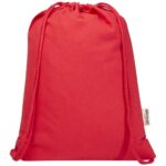 Oregon Blend 140 g/m² GRS recycled drawstring bag 5L - Image 28