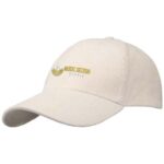 Hutton 6 panel recycled corduroy cap - Image 2