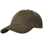 Hutton 6 panel recycled corduroy cap - Image 9