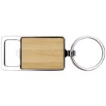 Snapper bamboo keychain with bottle opener - Image 3