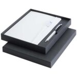 Legato Elegance A5 hard cover notebook and rollerball pen set - Image 9