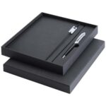 Legato Elegance A5 hard cover notebook and rollerball pen set - Image 41