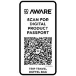 Trip Aware™ recycled travel duffel bag 42L - Image 27