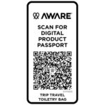 Trip Aware™ recycled travel toiletry bag 6L - Image 12