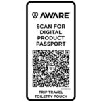 Trip Aware™ recycled travel toiletry pouch 2L - Image 12