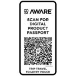 Trip Aware™ recycled travel toiletry pouch 2L - Image 19