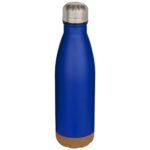 Cove 500 ml double wall vacuum insulated stainless steel water bottle with cork details - Image 8