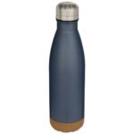 Cove 500 ml double wall vacuum insulated stainless steel water bottle with cork details - Image 12