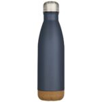 Cove 500 ml double wall vacuum insulated stainless steel water bottle with cork details - Image 13