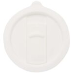 Carter 450 ml ceramic mug with plastic lid - Image 5