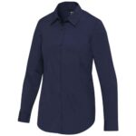 Carnelian poplin women's shirt - Image 26