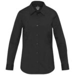Carnelian poplin women's shirt - Image 48