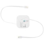 Gloas 5-in-1 recycled retractable data sync and 100W fast charge cable with smartphone tool kit - Image 5