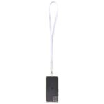 Franz recycled plastic smartphone lanyard with built-in data sync and 65W fast charge 5-in-1 cable - Image 4