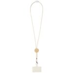 Adhab smartphone lanyard with bamboo details