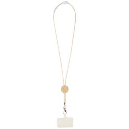Adhab smartphone lanyard with bamboo details