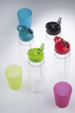 Water bottle with straw TRANCE 700 ml - Image 32