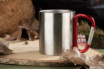 Mug with carabiner CAMPIC 200 ml - Image 25