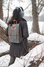 Felt backpack rPET FELT2GO - Image 8