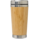 Bambus 450 ml tumbler with bamboo outer - Image 4