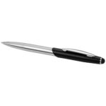 Geneva stylus ballpoint pen and rollerball pen set (blue ink) - Image 6