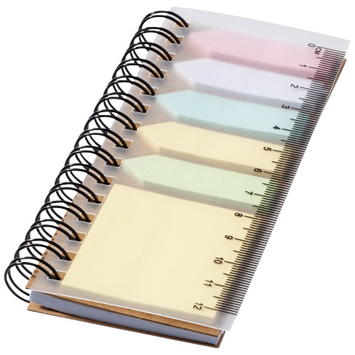 176003295441446 Spinner spiral notebook with coloured sticky notes - Image 1